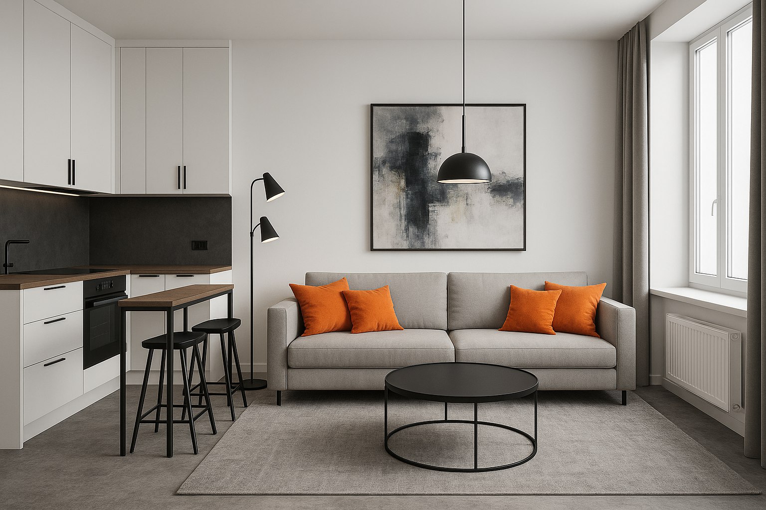 3D визуализация студии